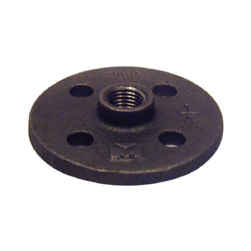 Southland 521-601HC Black Pipe Fitting, Floor Flange, 1/4-In.