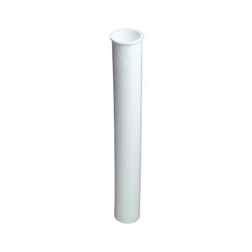 Master Plumber 453-167 Flanged Kitchen Drain Tailpiece, White Plastic ...