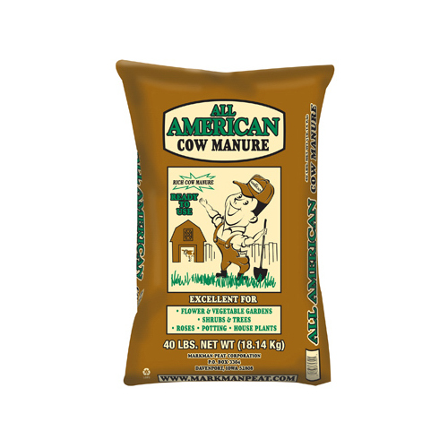 MARKMAN PEAT COMPANY 310 Composted Cow Manure, 40-Lbs.