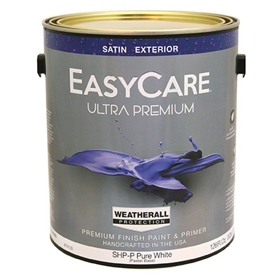 TRUE VALUE MFG COMPANY SHPP-GL Ultra Premium Exterior Latex Paint With WeatherAll Protection, Pastel Base Satin, Gallon