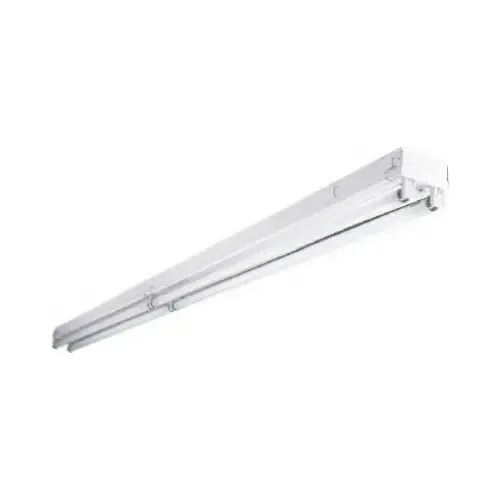 Cooper Lighting 8TSSF-232-UNV-EB81-U Tandem Fluorescent Strip Light, T8, Commercial, 4-Lamp, 8-Ft.