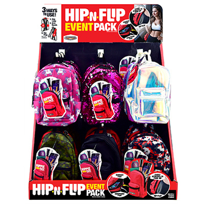 Shawshank LEDz 702759 Hip N Flip Mini Charger & Headphone, Assorted Colors