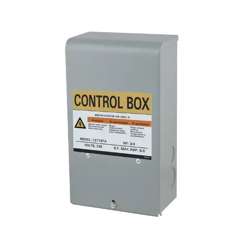 Flint & Walling Control Box For Submersible Pump, .5-HP Motor, 230-Volt