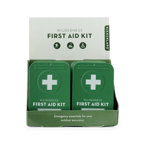 KIKKERLAND DESIGN FA901-XCP12 First Aid Kit, Bandages & More - pack of 12