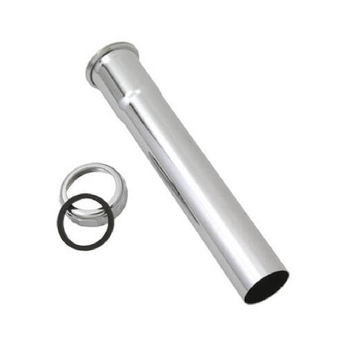 Master Plumber 829595 Lavatory Drain Extension Tube, ChromePlated