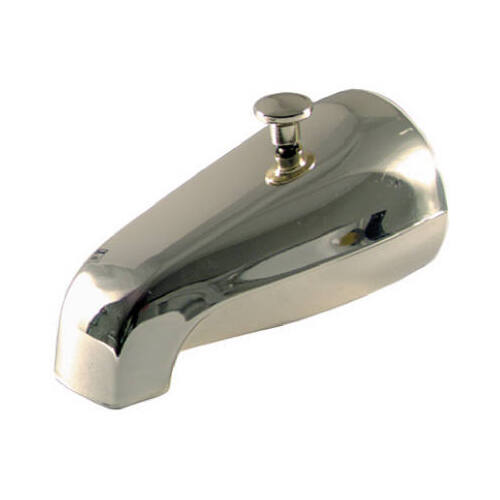 Master Plumber 479469 Chrome Bathtub Diverter Spout