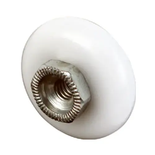 3/4-Inch Oval Shower Door Rollers Pair