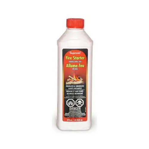 Gelled Alcohol Fire Starter, 16-oz.