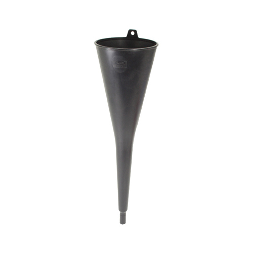 FloTool 05034 Funnel, HDPE, Black, 17-3/4 in H