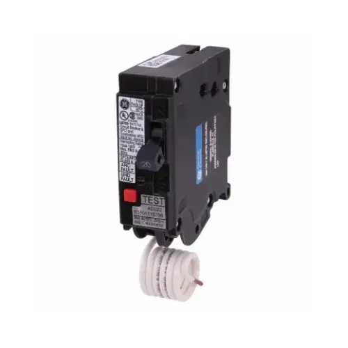 Circuit Breaker, AFCI, Dual Function, GFCI, 20 A, 1 -Pole, 120/240 VAC, Plug Mounting