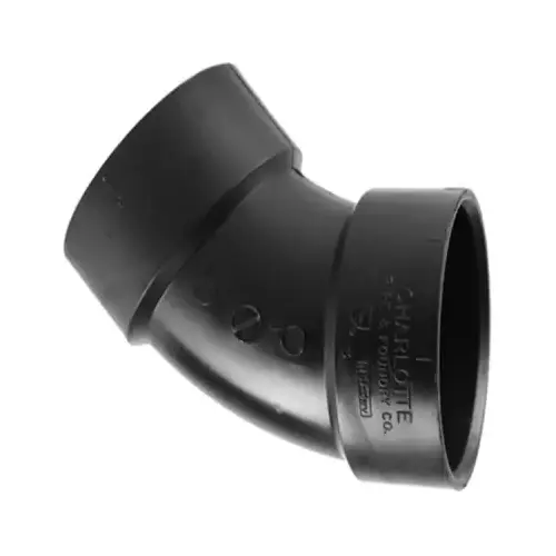 ABS/DWV 45-Degree Pipe Ell, 2-In.