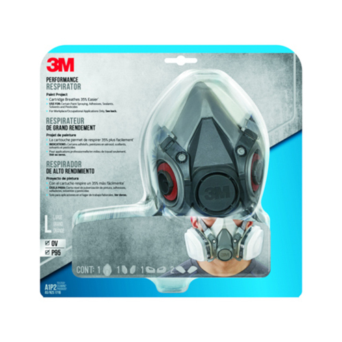 Large Paint Spray & Pesticide Respirator