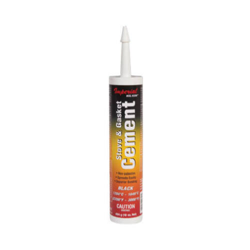 IMPERIAL KK0076 Stove and Gasket Cement, 10.3 oz Cartridge