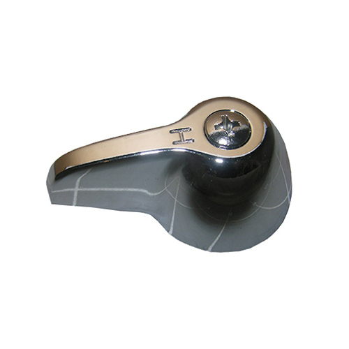 Lever Faucet Handle, Hot, Small, Chrome-Plated