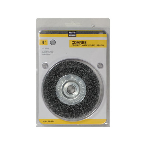 4-Inch Coarse Crimped Wire Wheel