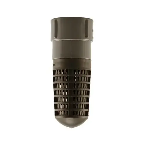 Foot/Check Valve, Plastic, 1-1/4-In.