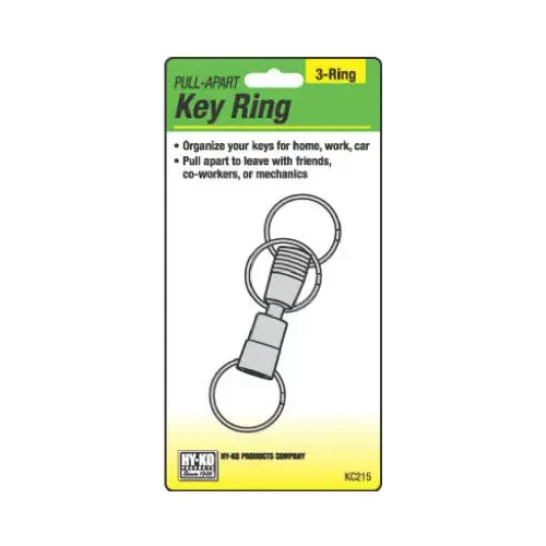 Key Holder, 3-Way Pull-Apart