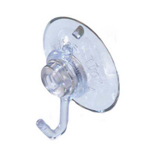 Suction Cup Hook, Medium  pack of 6