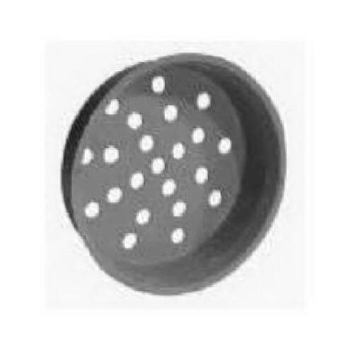 Drain Tube End Plug, Perforated, 4-In.