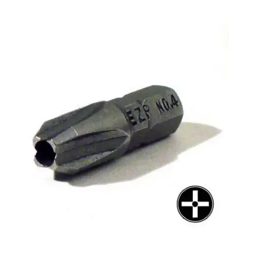 EAZYPOWER 19934 Insert Bit, #4 Security Phillips 1-In.