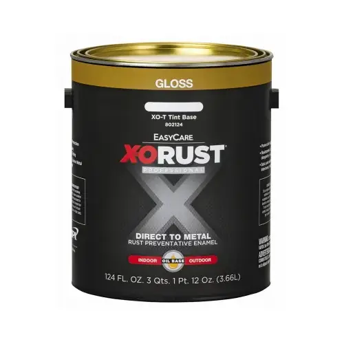 Premium Interior/Exterior Anti-Rust Enamel, Gloss Tint Base, Oil-Base, 1-Gallon