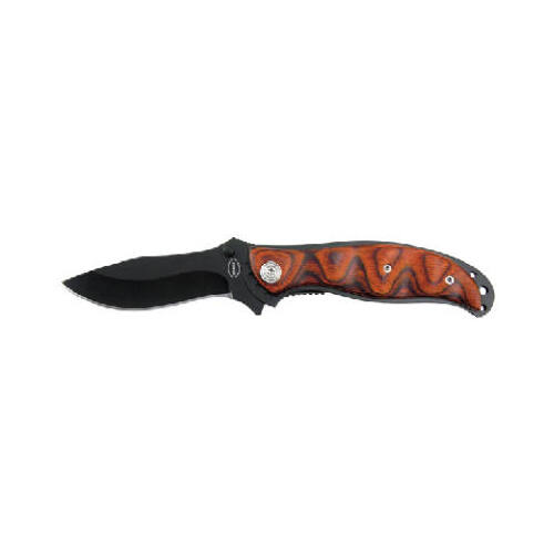 FROST CUTLERY COMPANY 16-028RDW Red Desert Tactical Folder Knife, 3.25-In. Blade