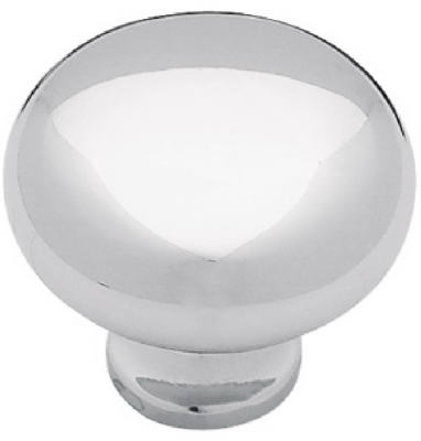 Liberty Hardware P50150H-CHR-C5 Cabinet Knob, Chrome Plated, 1-1/4-In. Round