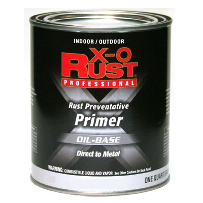 TRUE VALUE MFG COMPANY 1267-QT Metal Primer, Oil-Base, Interior/Exterior, Red, 1-Qt.