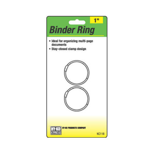 Binder Ring, 1-In Pair