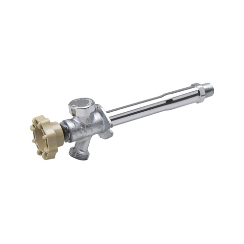thumbnail image 2 of Proline Frost-Proof Sillcock – 4 Inch Chrome Plated Outdoor Faucet, 1/2 Inch Copper, 3/4 Inch MHT 2 of 9