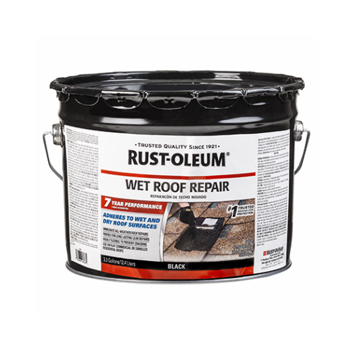 2.75 Gal. Black Advanced Wet or Dry Roof Repair