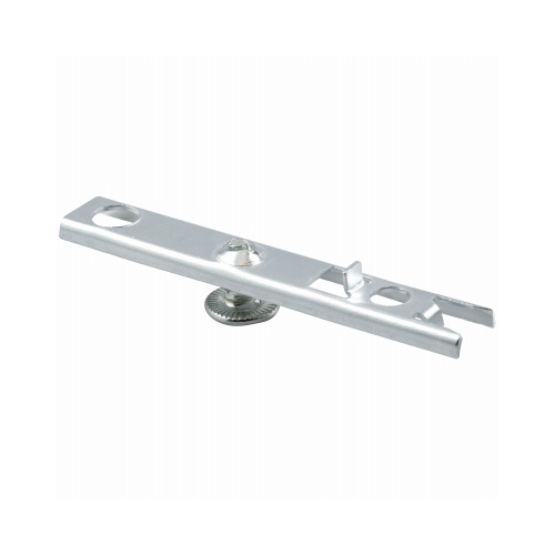 N 6823 Bi-Fold Door Top Pivot Bracket, Adjustable, Steel, Silver, For: 5/8 in Wide Track