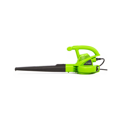 GREENWORKS TOOLS 24012VT Electric Leaf Blower, 160-MPH/150 CFM, 7-Amp