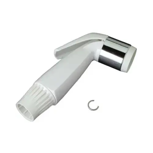 White Plastic Sink Spray Head