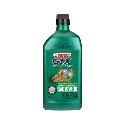 GTX Motor Oil, High-Mileage, 10W-30, 1-Qt. - pack of 6