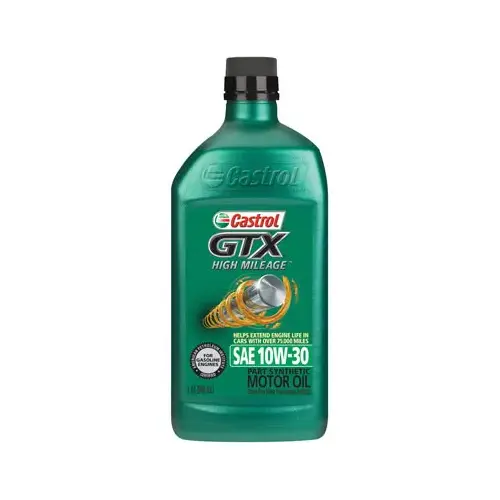 GTX Motor Oil, High-Mileage, 10W-30, 1-Qt. - pack of 6