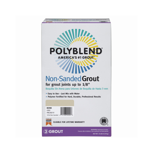 10-Lb. Bone Non-Sanded Polyblend Grout