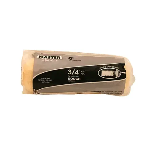 Paint Roller Cover, 3/4-In.-Nap, 9-In.