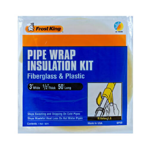 Thermwell Products SP50 Fiberglass Pipe Insulation Kit