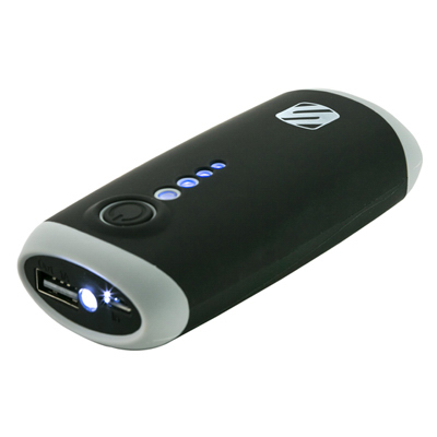 SCOSCHE PB4400I Portable Back Up Battery With Emergency Flashlight, 4400Mah