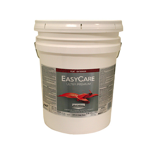 Ultra Premium Exterior Latex Paint, Flat Deep Base, 5-Gallons