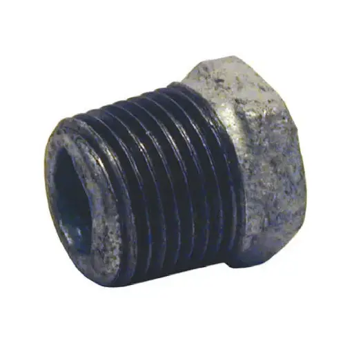 Galvanized Pipe Fitting, Hex Bushing, 1/2 x 1/4-In.