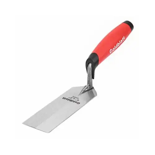 Goldblatt G09336 6 x 2-Inch Carbon Steel Margin Trowel