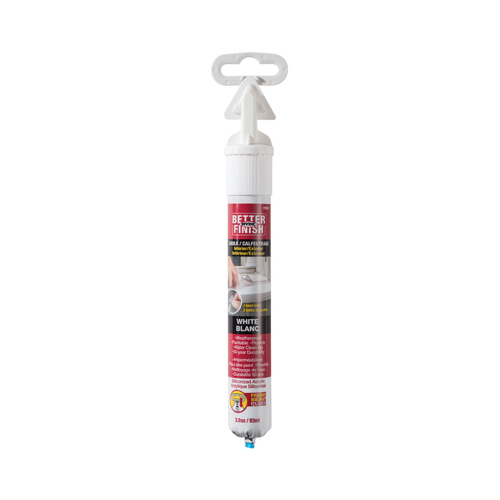 Caulk Repair, Interior & Exterior, White, 2.8-oz.