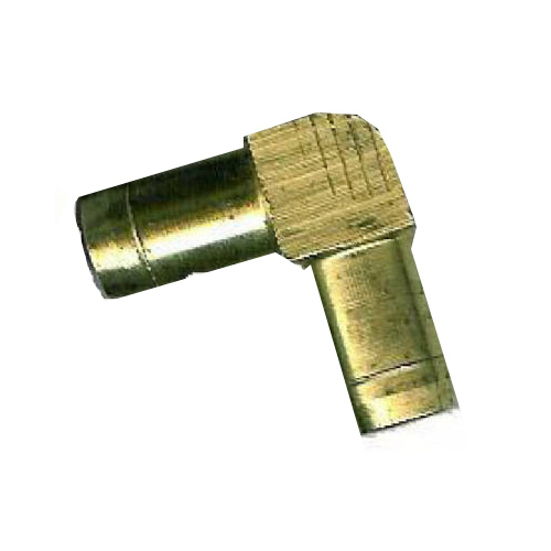 Anderson Metals 57065-06-XCP10 Brass Hose Barb Elbow, 3/8-In. ID - pack of 10