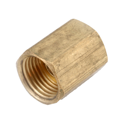 Anderson Metals 54342-03 Brass Inverted Flare Union, 3/16-In.