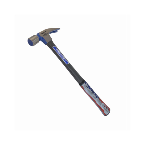 Vaughan FS505M Hammer, 24 oz Head, Framing, Straight Claw, Milled Head, HCS Head, 17 in OAL