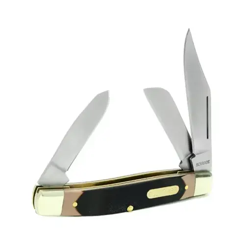 BATTENFELD TECHNOLOGIES INC 80T Old Timer Senior Pocket Knife, 3 Blade
