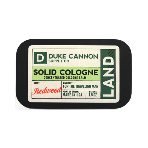 DUKE CANNON SUPPLY COMPANY SCLAND1 Solid Cologne Land Redwood 1 5 oz DUKE CANNON SUPPLY COMPANY SCLAND1 Solid Cologne Land Redwood 1 5 oz