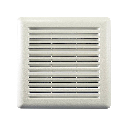 InVent Bathroom Exhaust Fan Grille, White, 11-1/2 x 12-In.